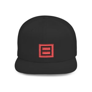 Sleek Flat Bill Snapback Hat
